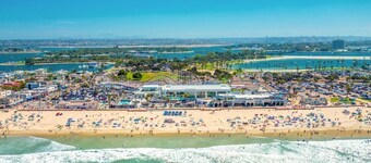 Ocean View Pad Mission Beach Parking Surfboards