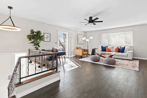 TV, table football, offices