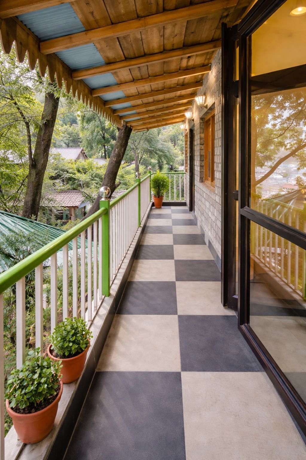 Executive Double Room, Balcony | Balcony view