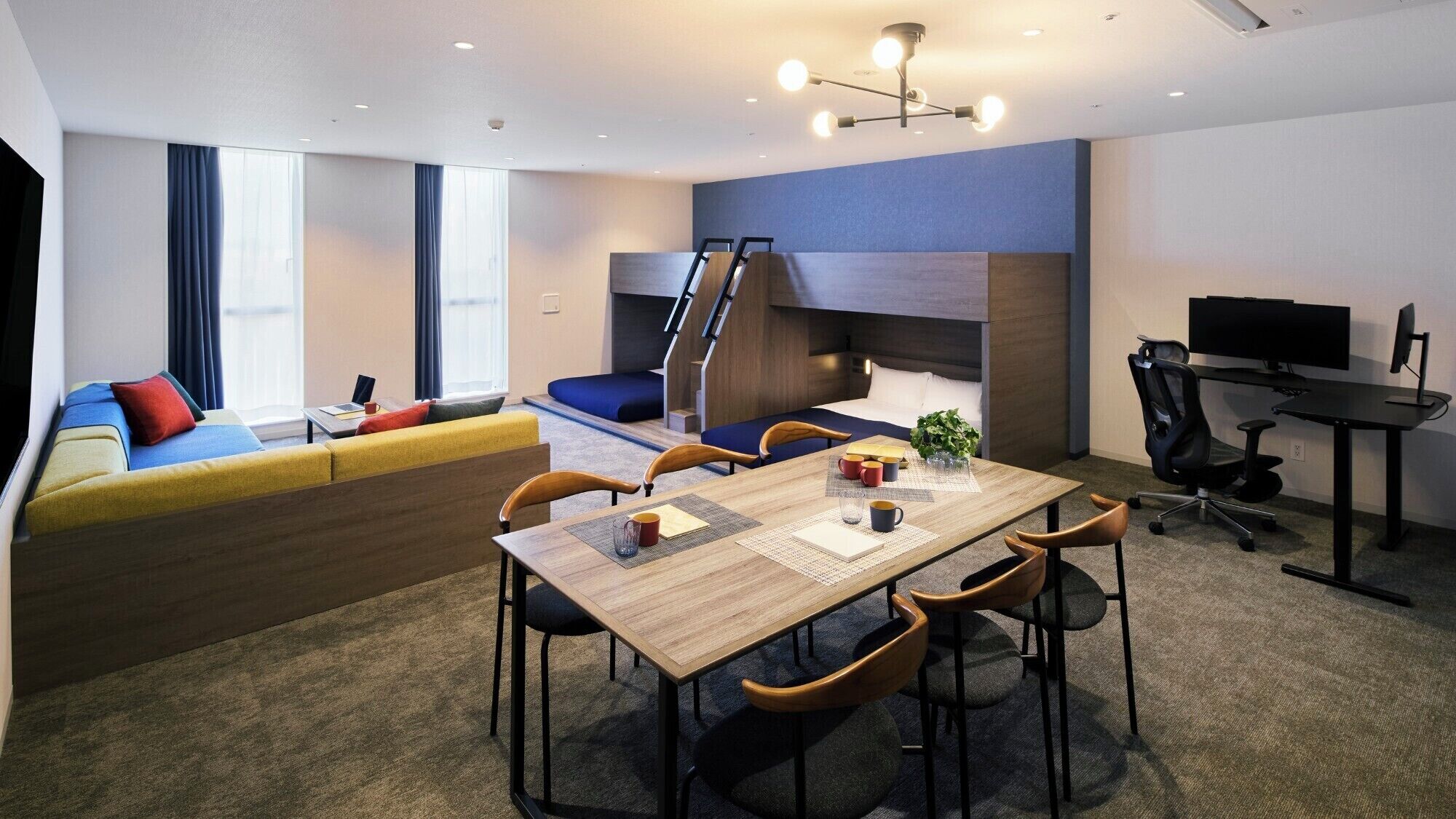 Studio tiện nghi đơn giản | Màn/rèm cản sáng, truy cập Internet không dây miễn phí, bộ trải giường 