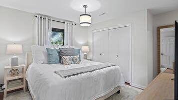 3 多间卧室、熨斗/熨衣板、WiFi、床单