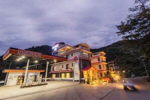 Façade de l’hébergement