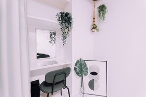 Apartment, 1 Bedroom, Non Smoking, Private Bathroom | 1 bedroom, desk, iron/ironing board - Minimalist Loft 201 (Osaka)