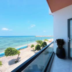 Doppia Deluxe, vista spiaggia | Vista spiaggia/mare