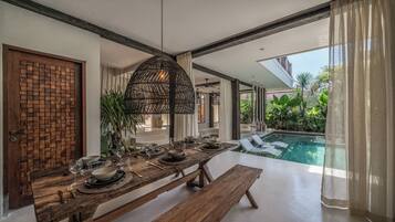 Deluxe Villa, Pool View | View from room