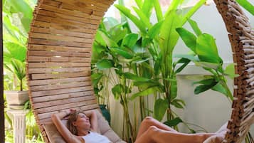 Deluxe Villa, Pool View | Terrace/patio