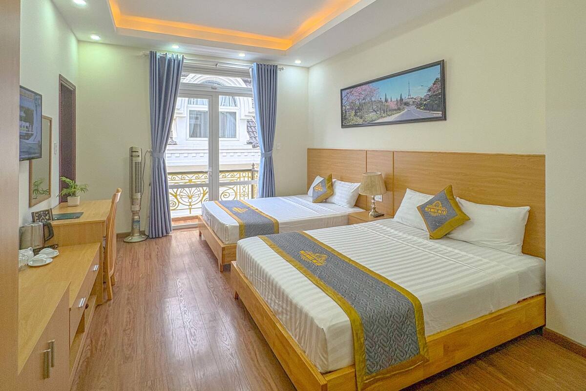 Executive Quadruple Room | Pemandangan balkoni