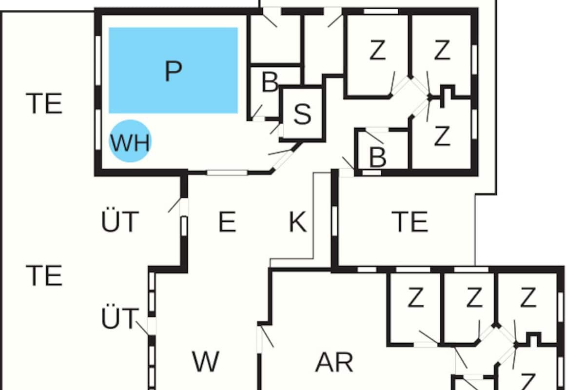 Classic House, Multiple Bedrooms | Floor plan