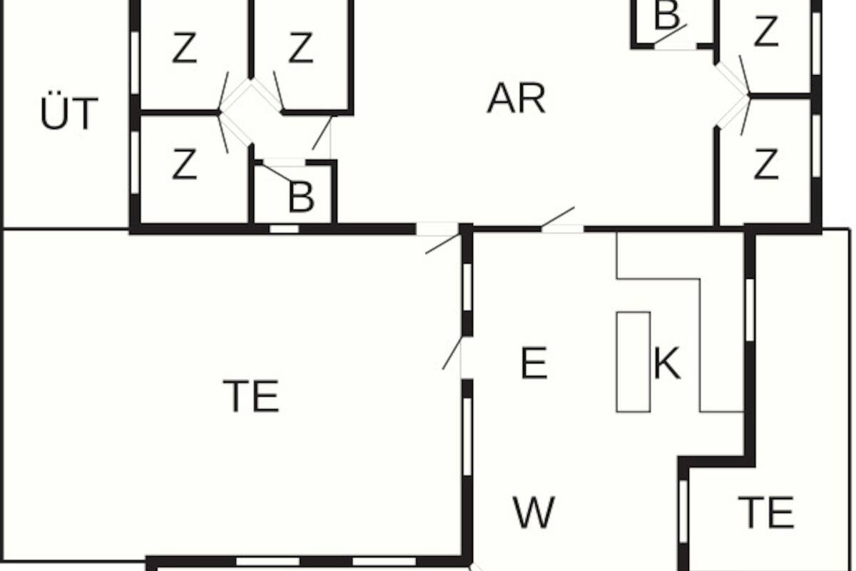 Casa Confort, varias habitaciones | Plano