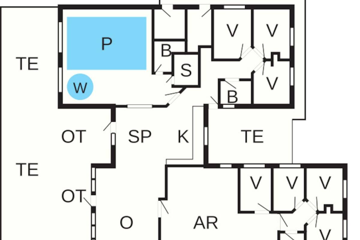 Classic House, Multiple Bedrooms | Floor plan