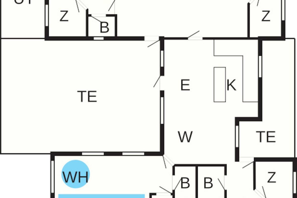Comfort House, Multiple Bedrooms | Floor plan
