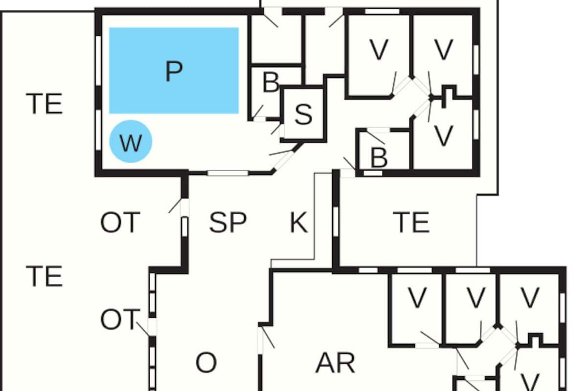 Classic House, Multiple Bedrooms | Floor plan