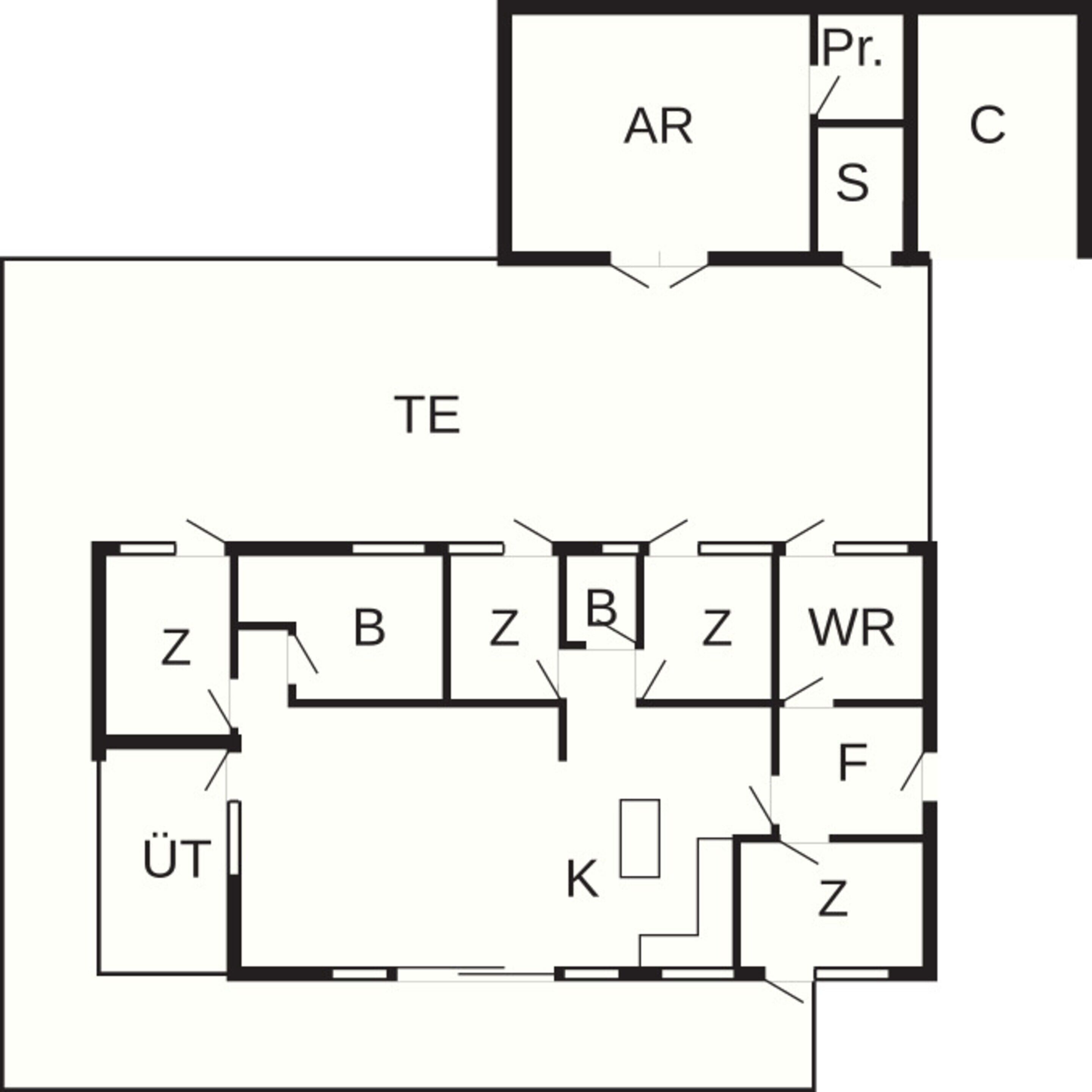 Classic House, 4 Bedrooms | Floor plan