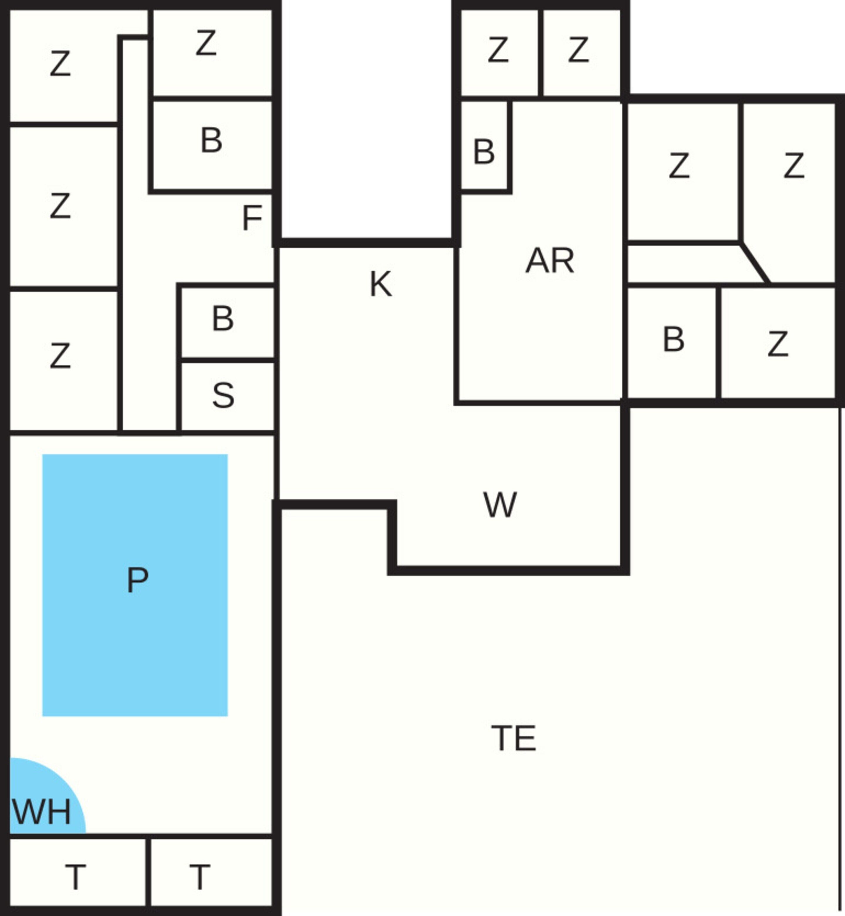 Comfort House, Multiple Bedrooms | Floor plan