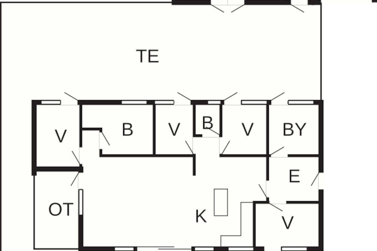 Casa clássico, 4 quartos | Planta do andar