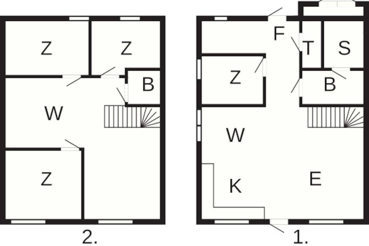 Classic-hus - 4 soveværelser | Plantegning