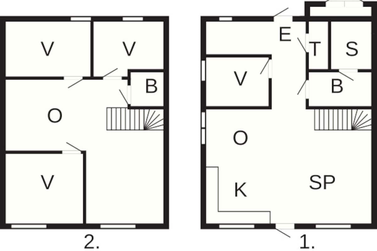 Classic House, 4 Bedrooms | Floor plan