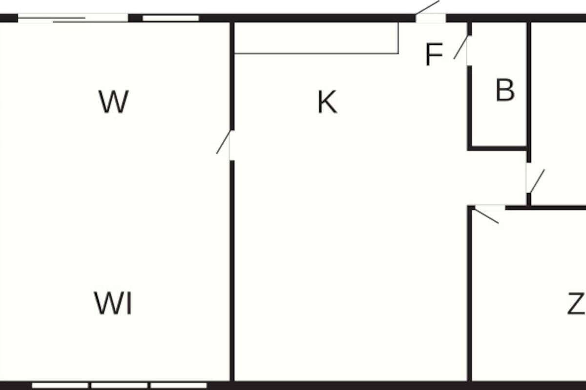 Comfort House, 2 Bedrooms | Floor plan