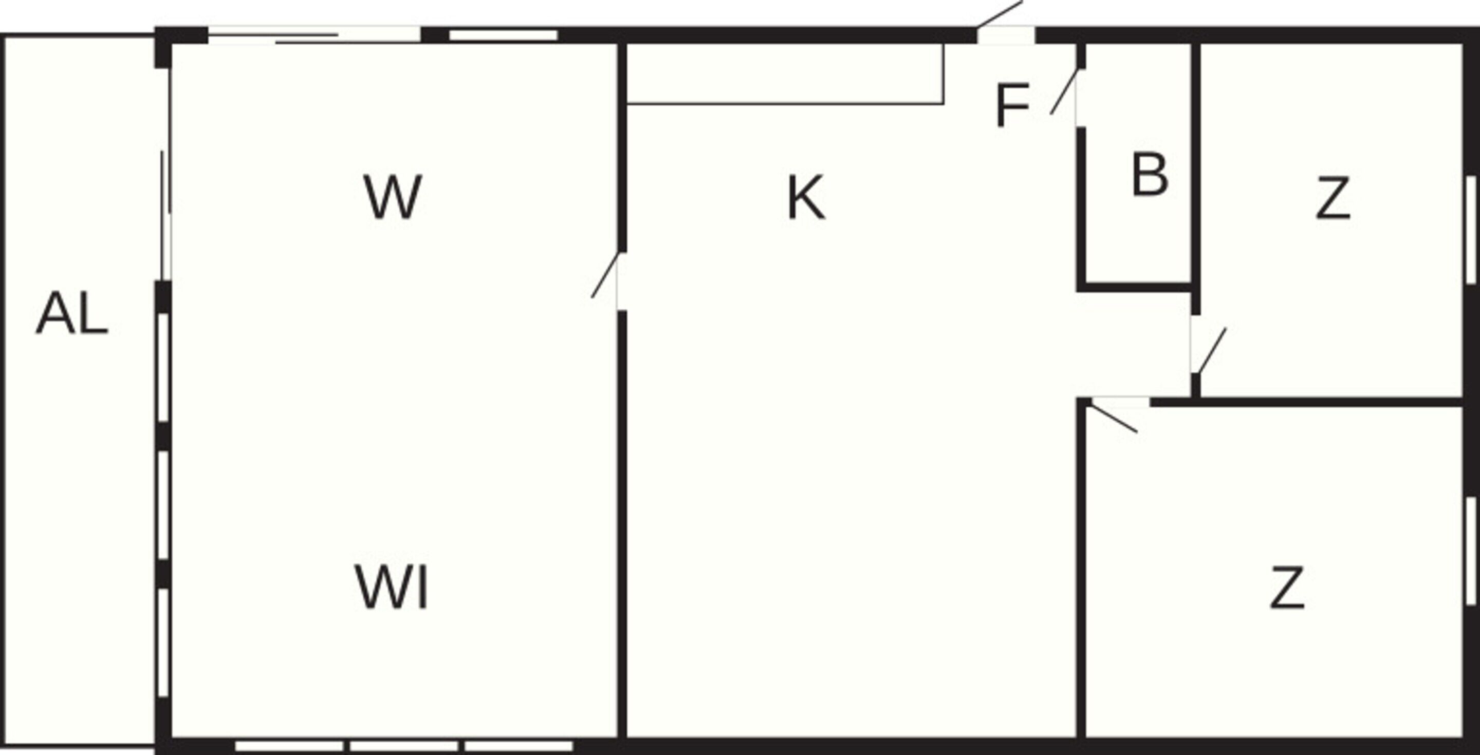 Comfort House, 2 Bedrooms | Floor plan