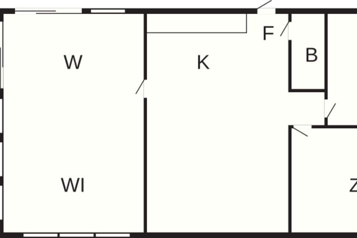 Comfort House, 2 Bedrooms | Floor plan
