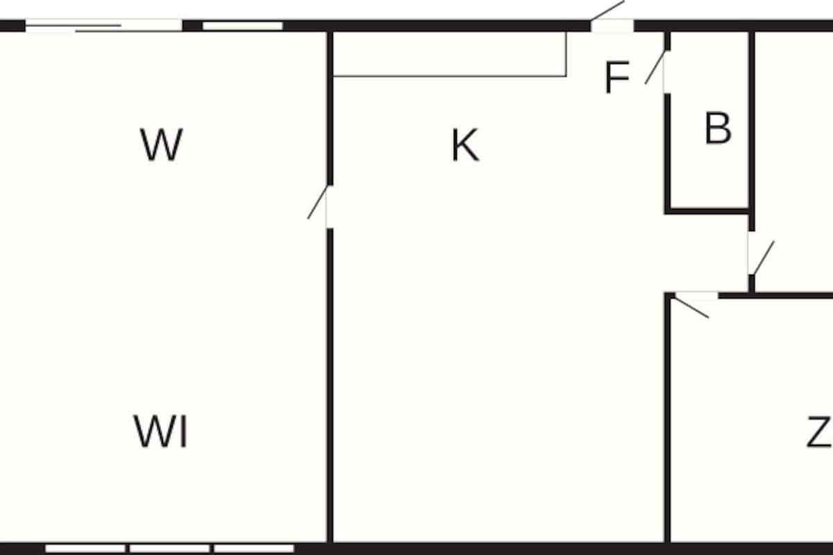 Comfort House, 2 Bedrooms | Floor plan