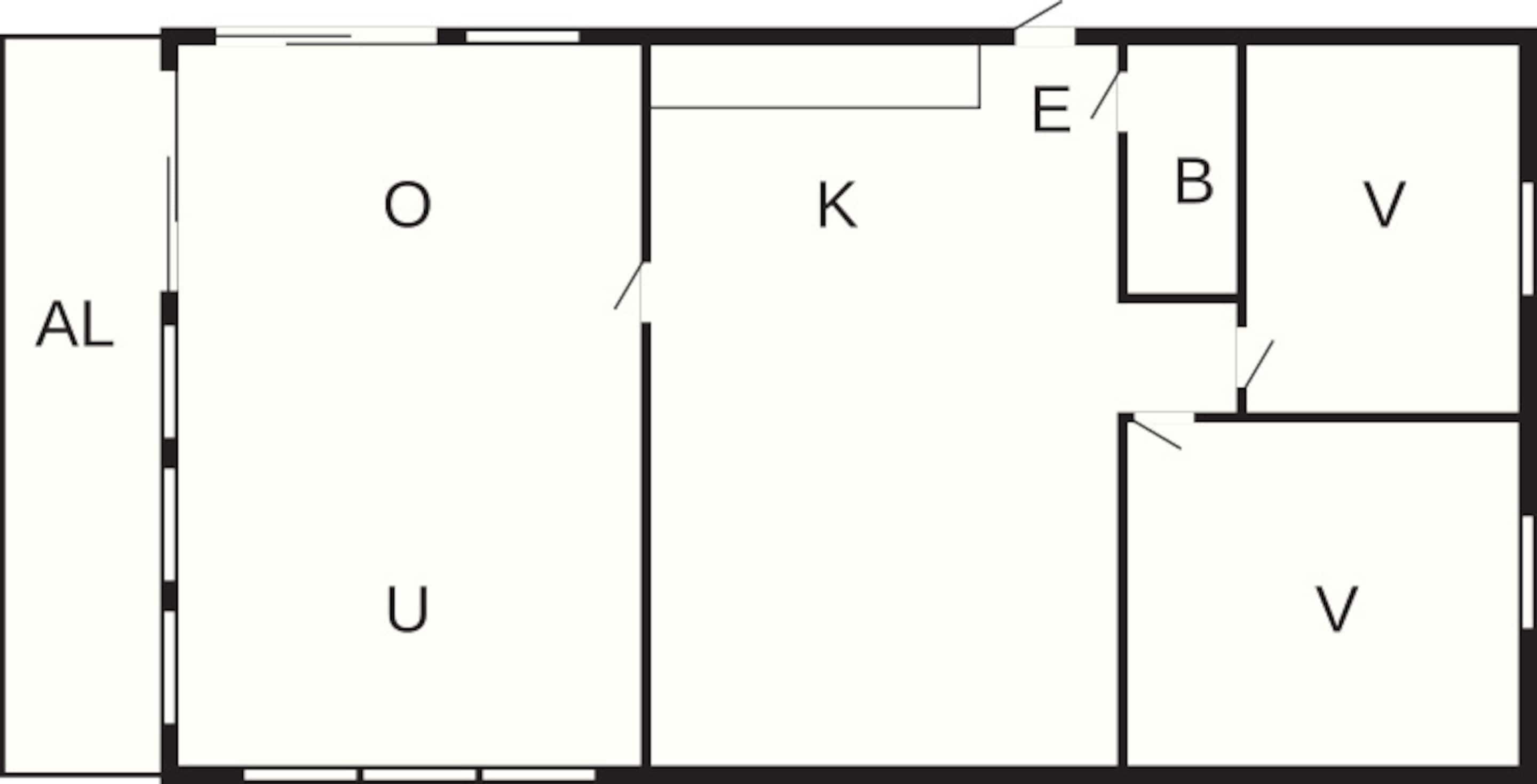 Maison Confort, 2 chambres | Plan d’étage