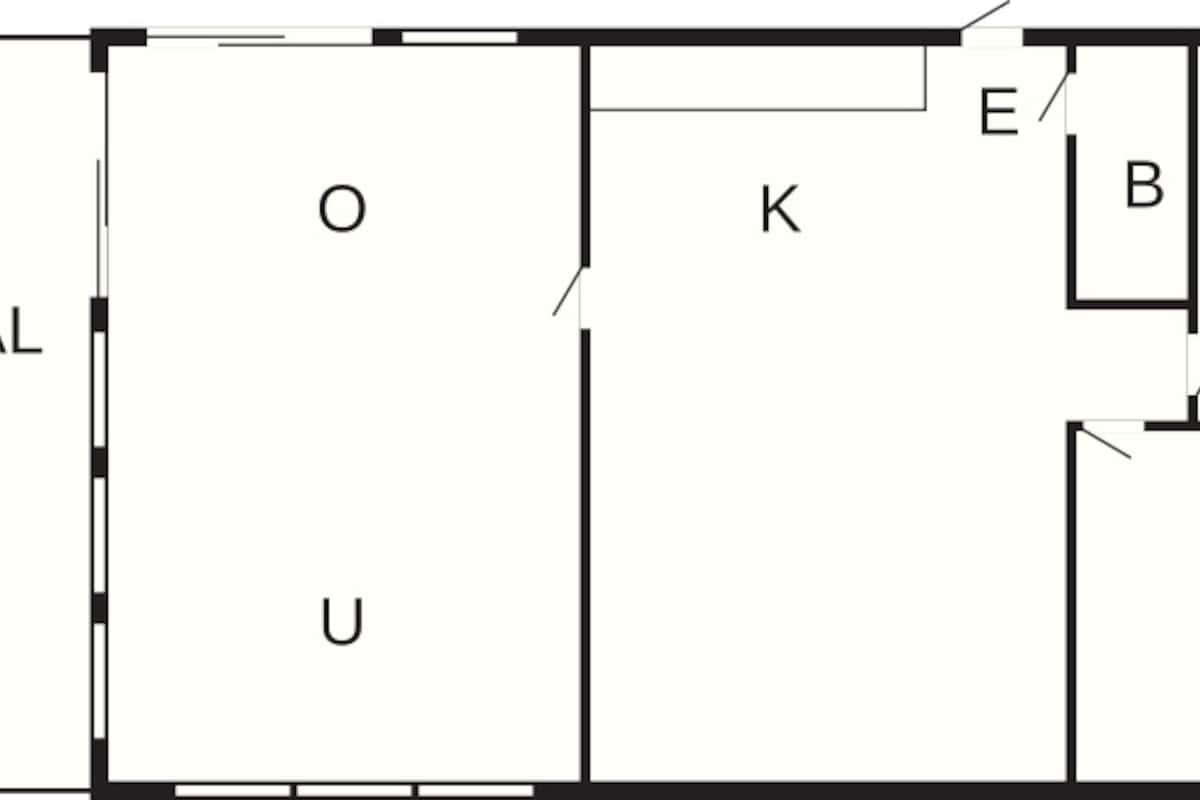 Comfort House, 2 Bedrooms | Floor plan