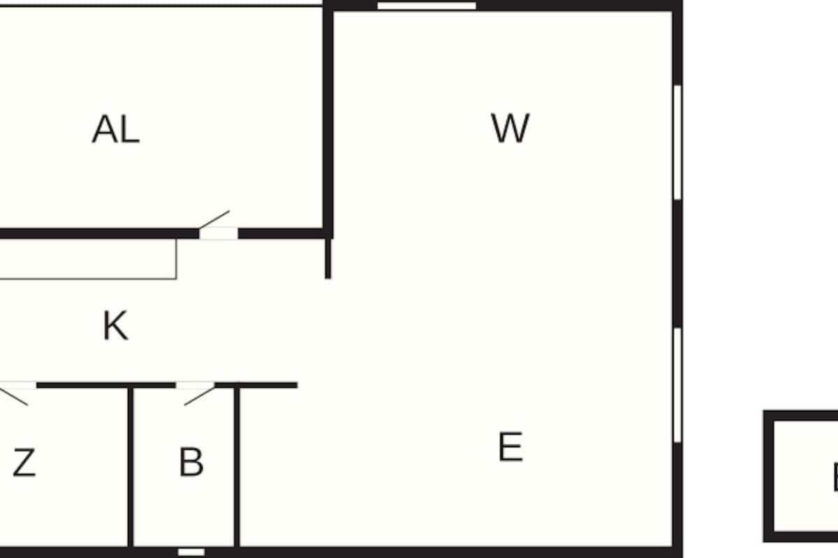 Classic House, 2 Bedrooms | Floor plan