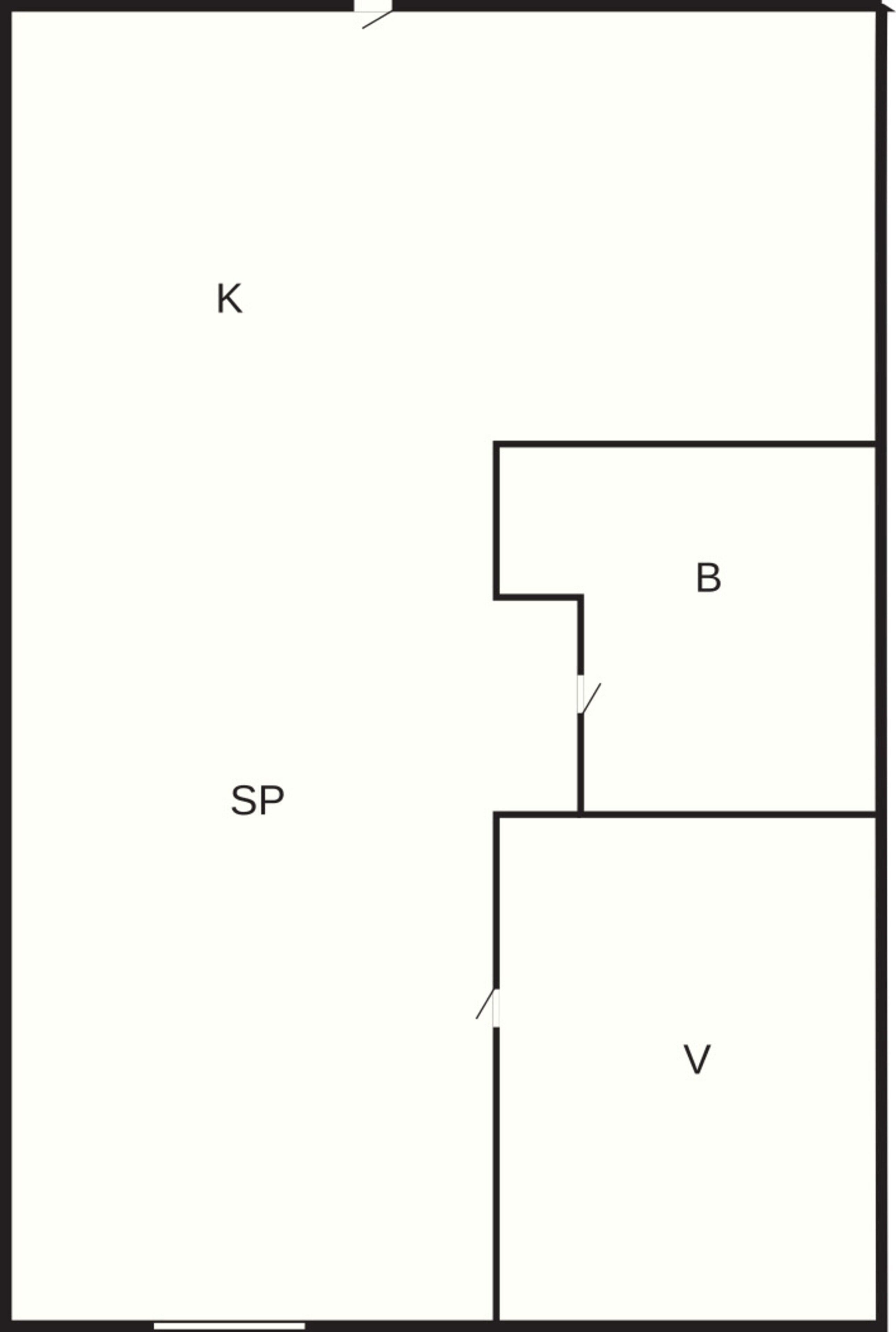 Classic-talo, 2 makuuhuonetta | Pohjapiirros