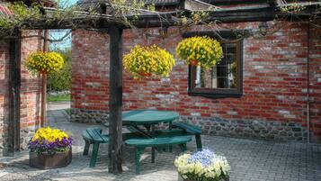 Cottage phong cách cổ điển, 1 phòng ngủ | Ban công