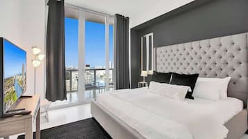 2 habitaciones, tabla de planchar con plancha, wifi y ropa de cama