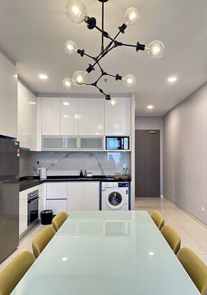 Apartment, 2 Bedrooms, Non Smoking | Dining room - Societe Suites Hartamas by Bamboo Hospitality (Kuala Lumpur)