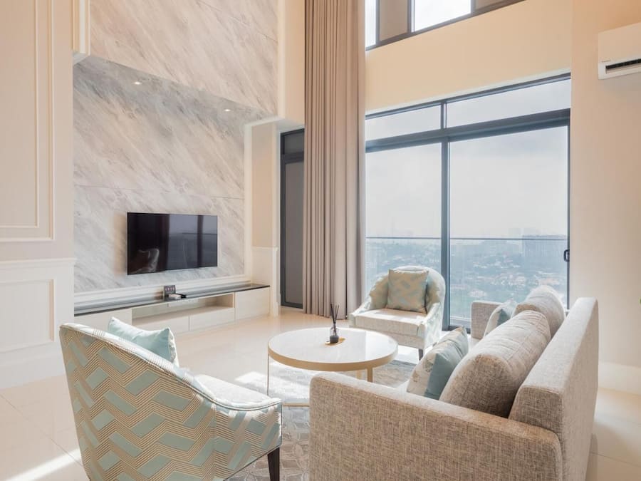 Área de sala de estar