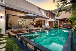 Villa - Villa Nusantara 4 by Alfred in Bali - Brand NEW Luxury 4BD Pool Villa Pererenan Beach Caggu (Canggu)