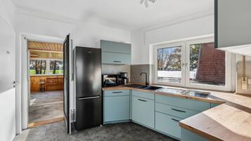 Kühlschrank, Herdplatte, Geschirrspüler