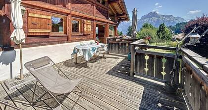 Chalet individuel avec garage, terrasse, buanderie et cuisine équipée