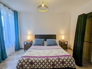 3 habitaciones, wifi gratis y ropa de cama 