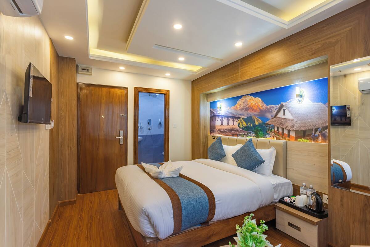 ห้องดีลักซ์ดับเบิล | ห้องเก็บเสียง, ผ้าปูที่นอน