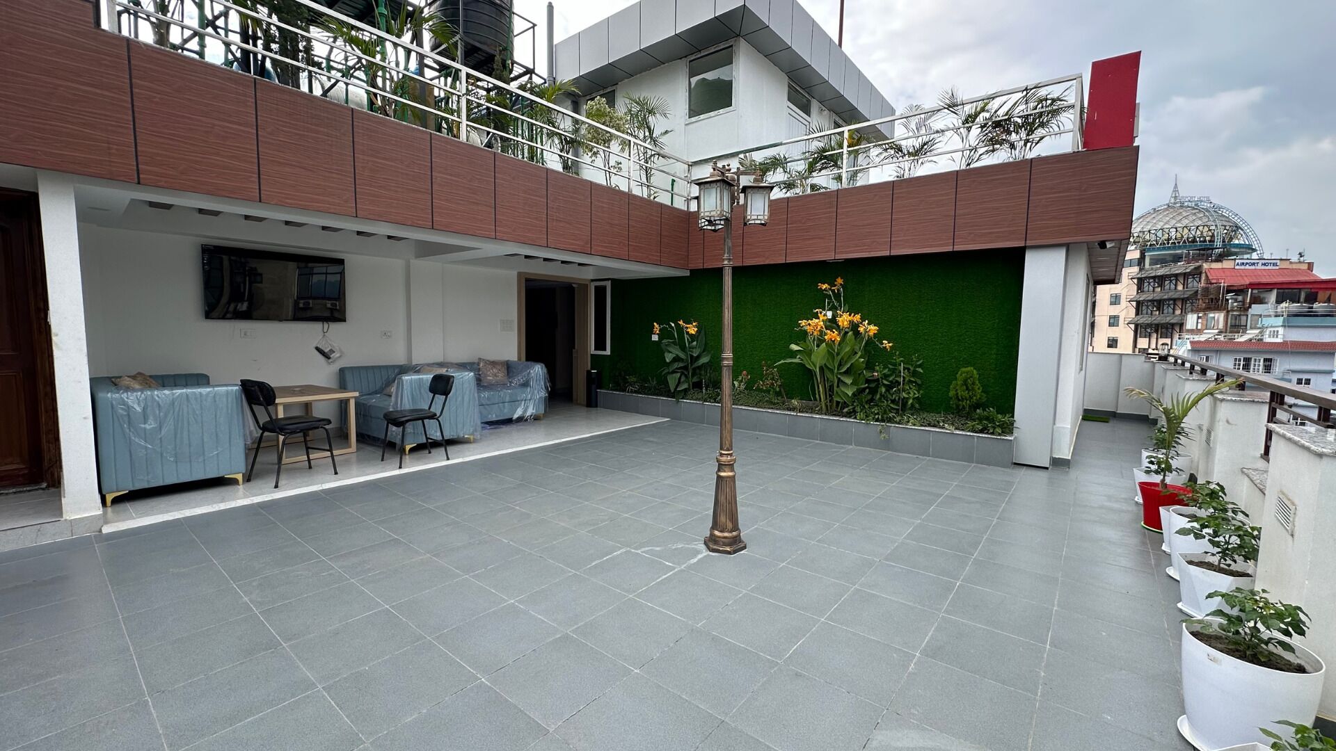 Terraza en la azotea