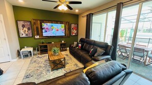 Smart TV, foosball, offices