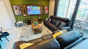 Smart TV, foosball, offices