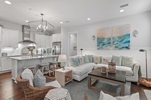 Een smart-tv en boeken