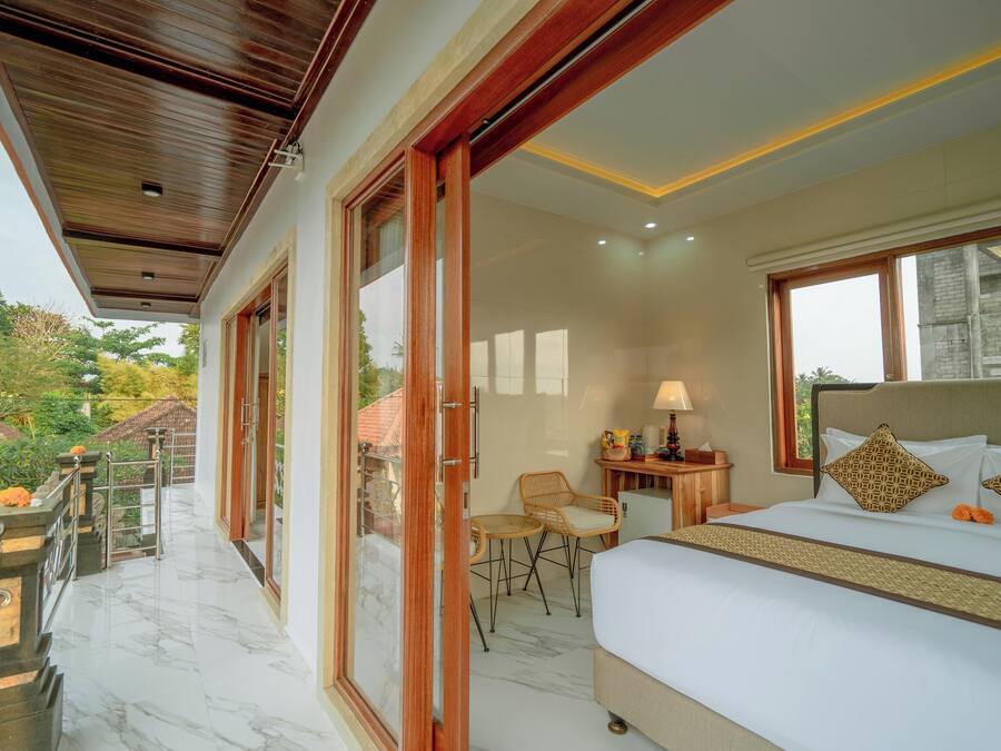 Double Room, Garden View | Balcony