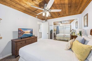 2 bedrooms, iron/ironing board, travel crib, WiFi