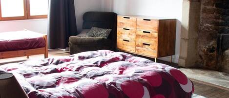 1 間睡房、熨斗/熨衫板、免費 Wi-Fi、床單