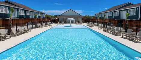 Una piscina climatizada