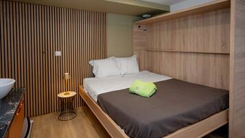 1 Schlafzimmer, Bügeleisen/Bügelbrett, Bettwäsche