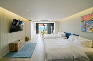 HEMIRION POOL VILLA PREMIUM FAMILY (30 PYEONG) | Premium bedding, down comforters, pillowtop beds, free WiFi