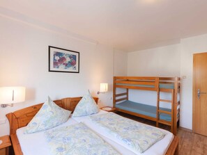 Comfort-huoneisto, 2 makuuhuonetta | 4 makuuhuonetta, yksilöllisesti kalustettu, vuodevaatteet