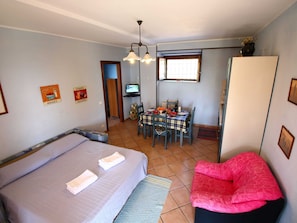 Living room - Farmhouse With Swimming Pool in Casperia (Casperia)